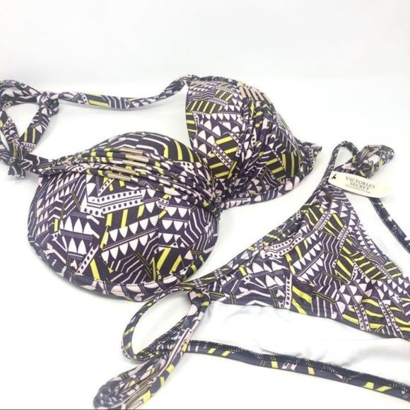 Nwt Victorias Secret Bombshell Purple Bikini DD - Picture 2 of 10